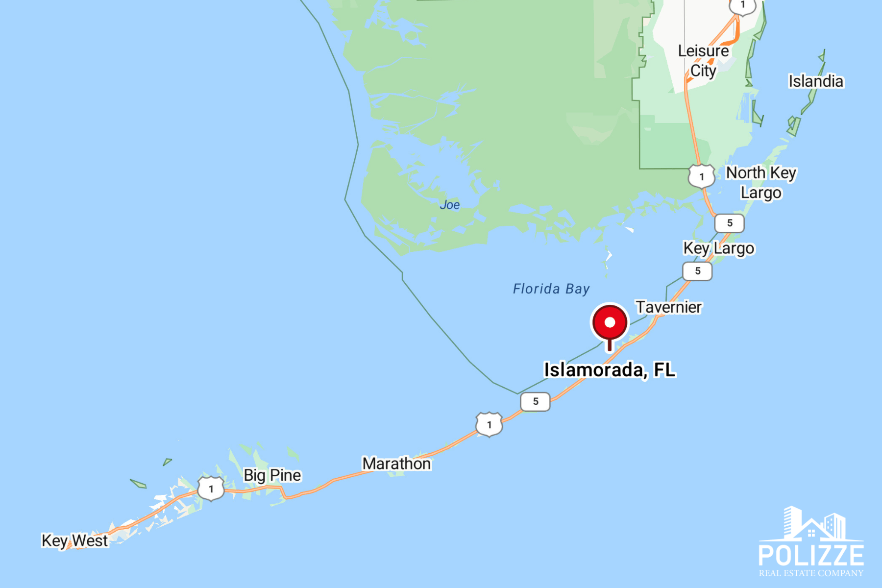 Islamorada on the map